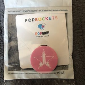 Jeffree Star pink pop socket